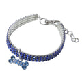 Bling Rhinestone Dog Collar Crystal Puppy Chihuahua Pet Dog Collars Leash For Small Medium Dogs Cats 🇨🇳
