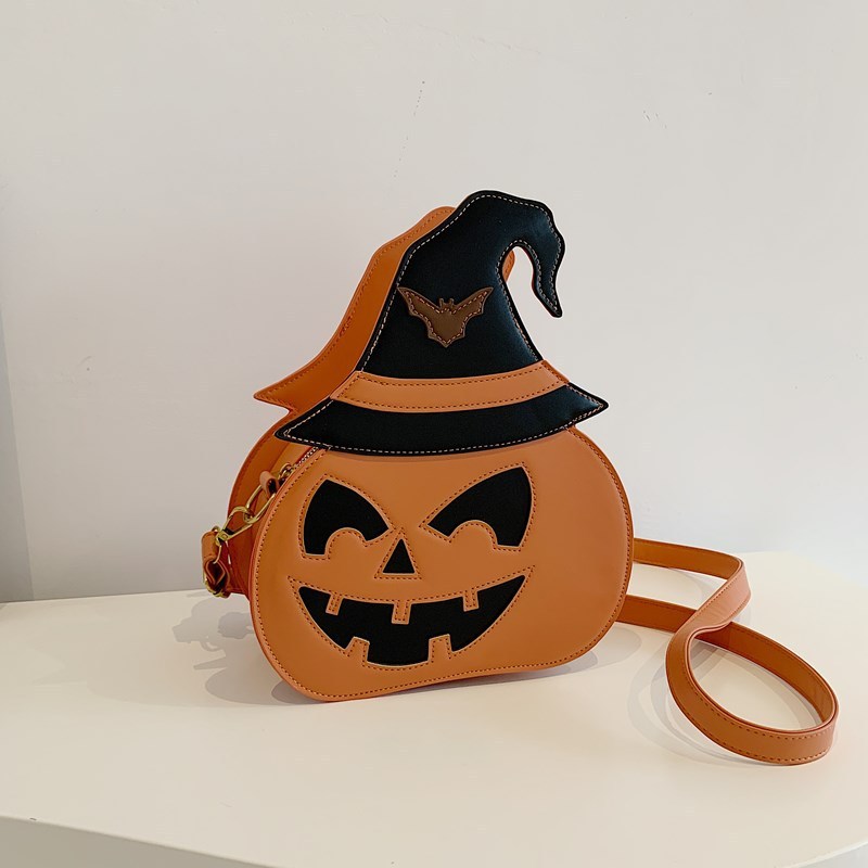 Shoulder Messenger Bag Female Halloween Pumpkin Bag 🇨🇳