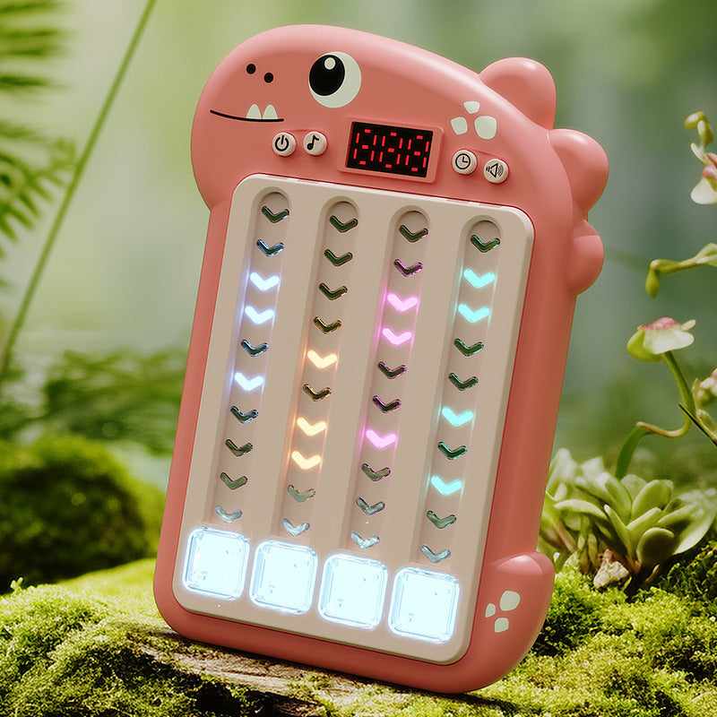 Cartoon Dinosaur Rhythm Master Speed Push Game Machine Educational Toys 🇨🇳
