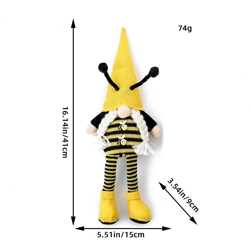 Cute Bee Section Long Leg Doll 🇨🇳