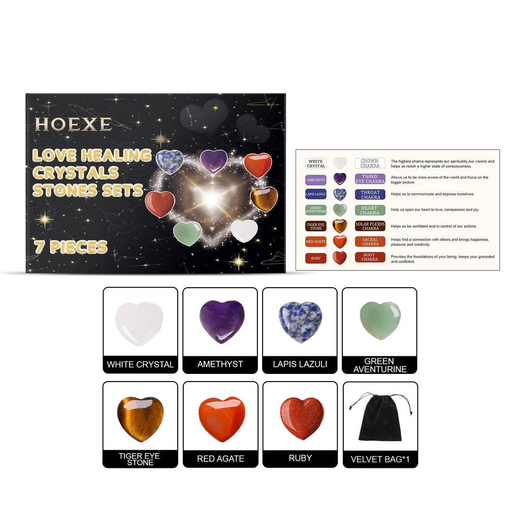Love Healing Crystals Stones Sets 🇨🇳