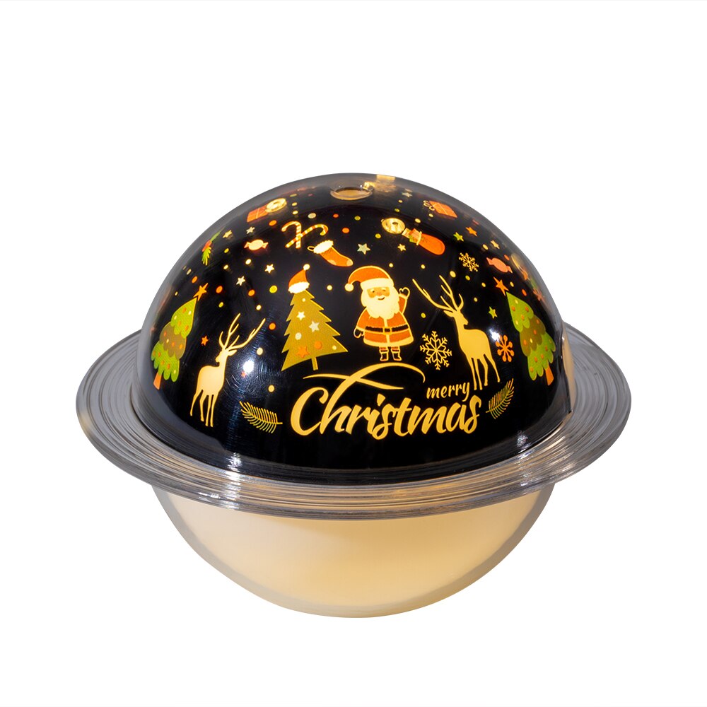 Planet Lamp Air Humidifier USB Ultrasonic Aroma Essential Oil Diffuser LED Night Light UFO Diffuser 🇨🇳