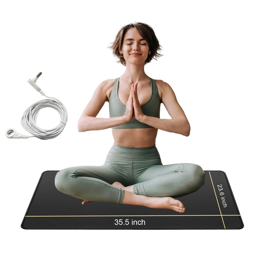 Gas Grounding Conductive Leather Yoga Mat 🇨🇳