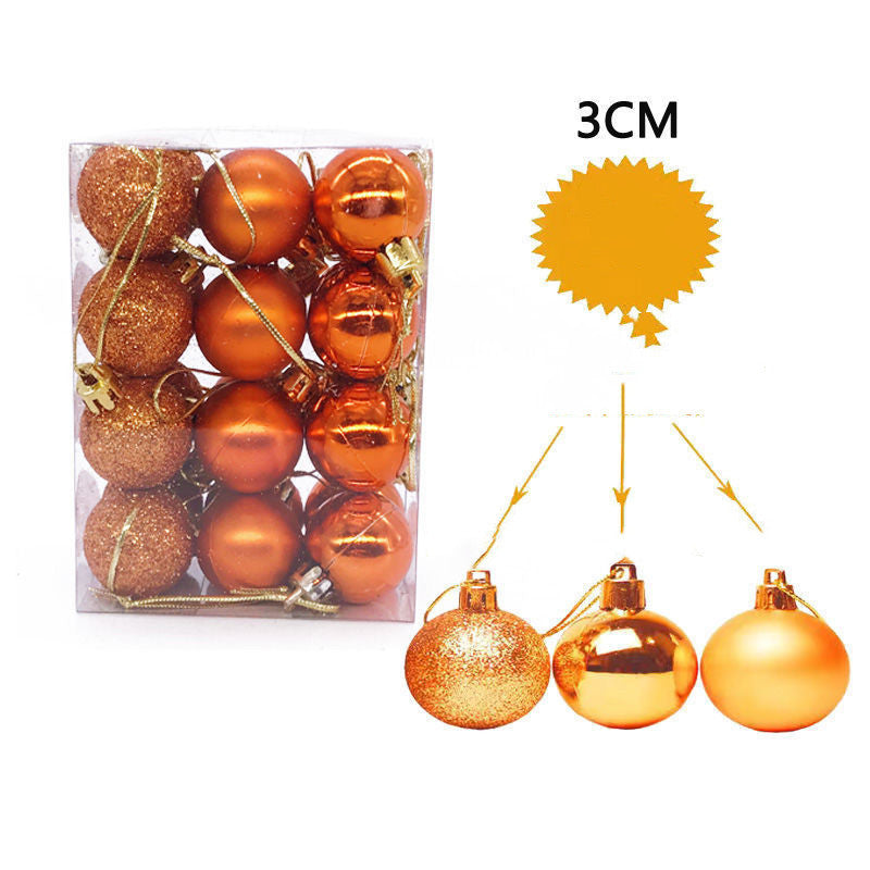 3cm Festive Christmas Ball Blow Molding Electroplating Ball 🇨🇳