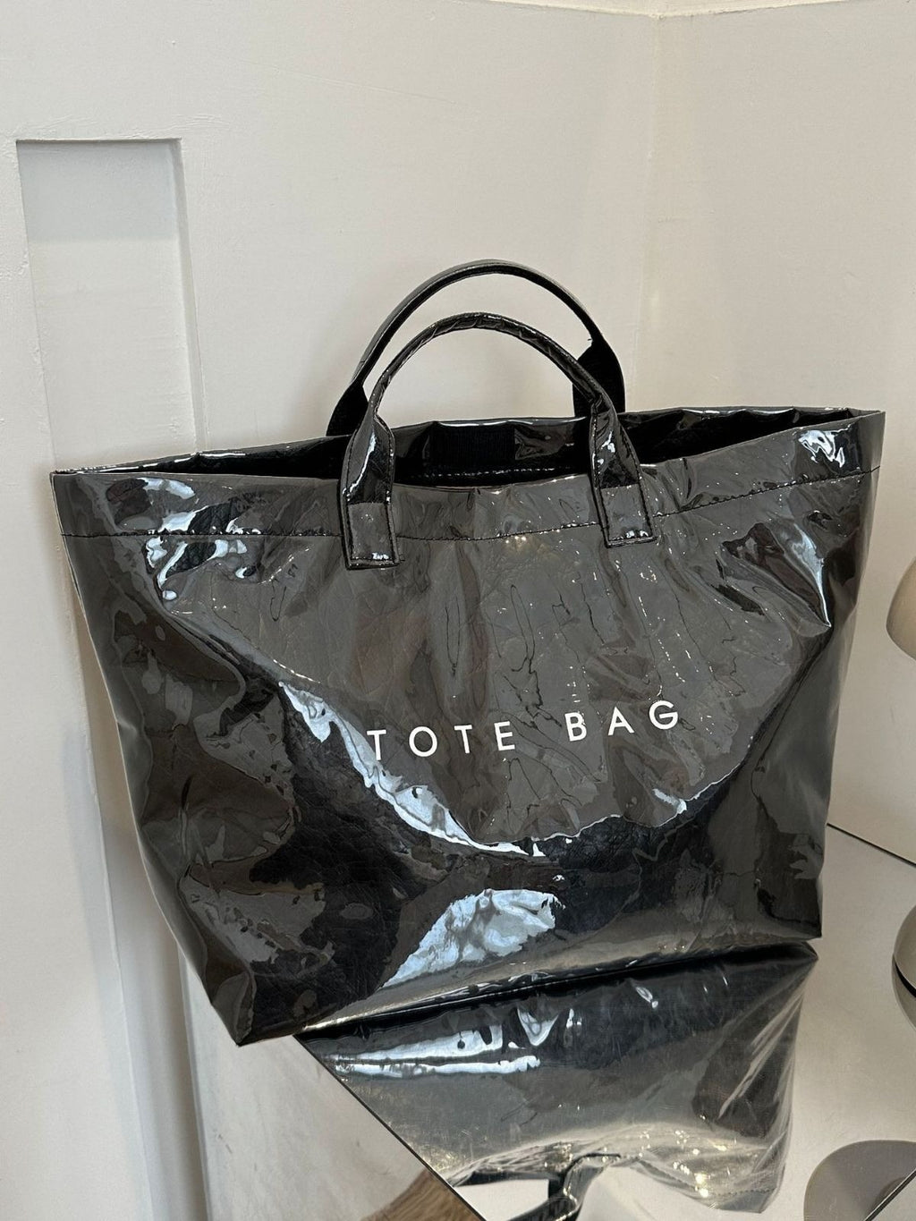 Fashionable Retro Dupont Paper Bag Women's Large Capacity Kraft Paper Handbag Shopping Bag Trendy 🇨🇳