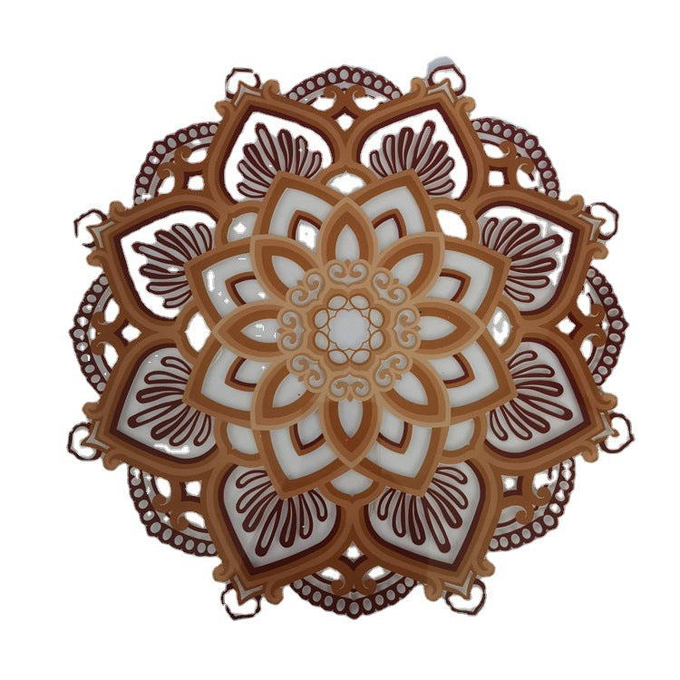 Mandala Yoga Room Night Light Yoga Studio Creative Atmosphere Night Light 🇨🇳