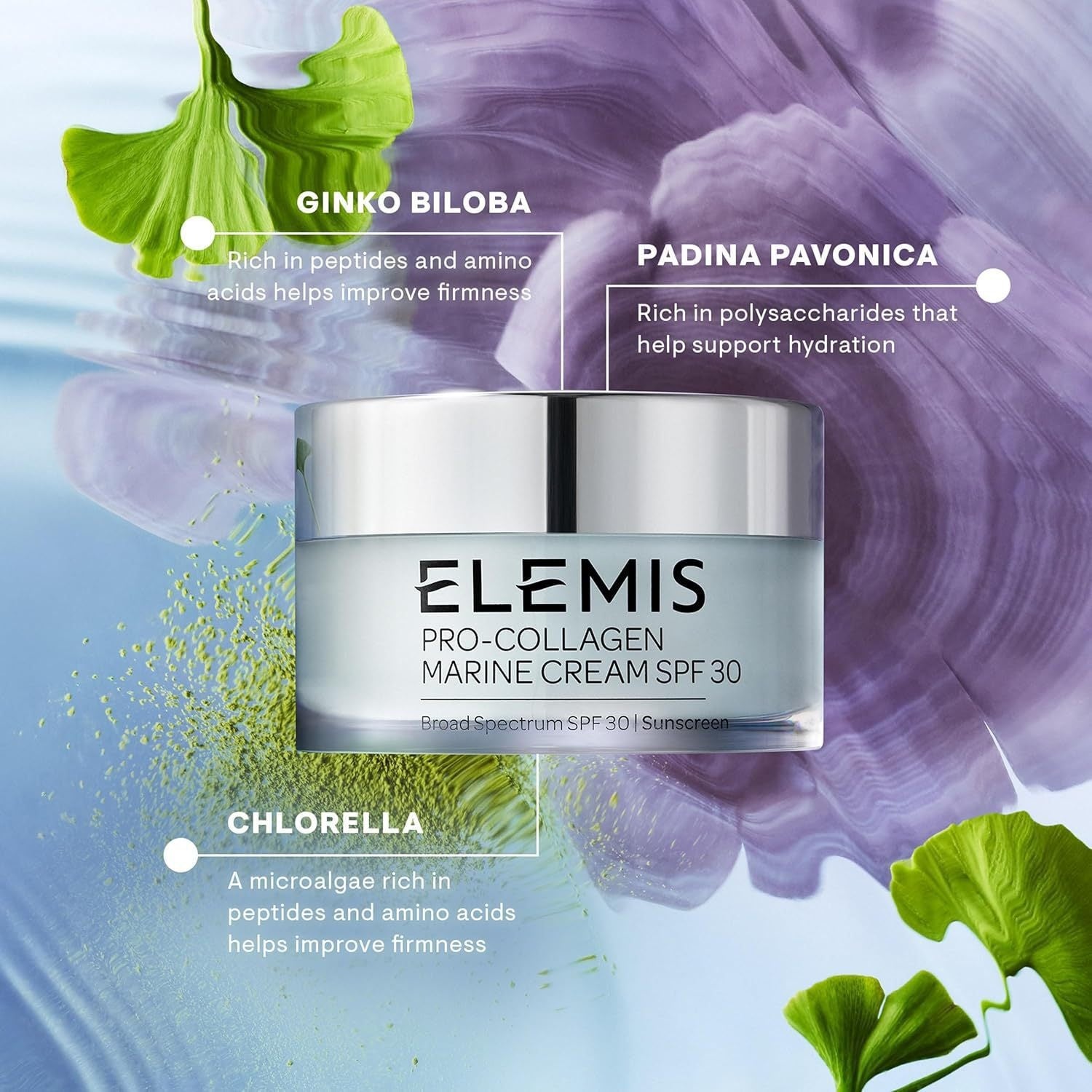 Collagen Marine Cream SPF30 Lightweight Anti Wrinkle Daily Facial Moisturizing Cream 🇨🇳