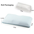 Cool cervical pillow with slow rebound memory cotton for side sleeping and neck protection. Summer breathable and deep sleep 🇨🇳