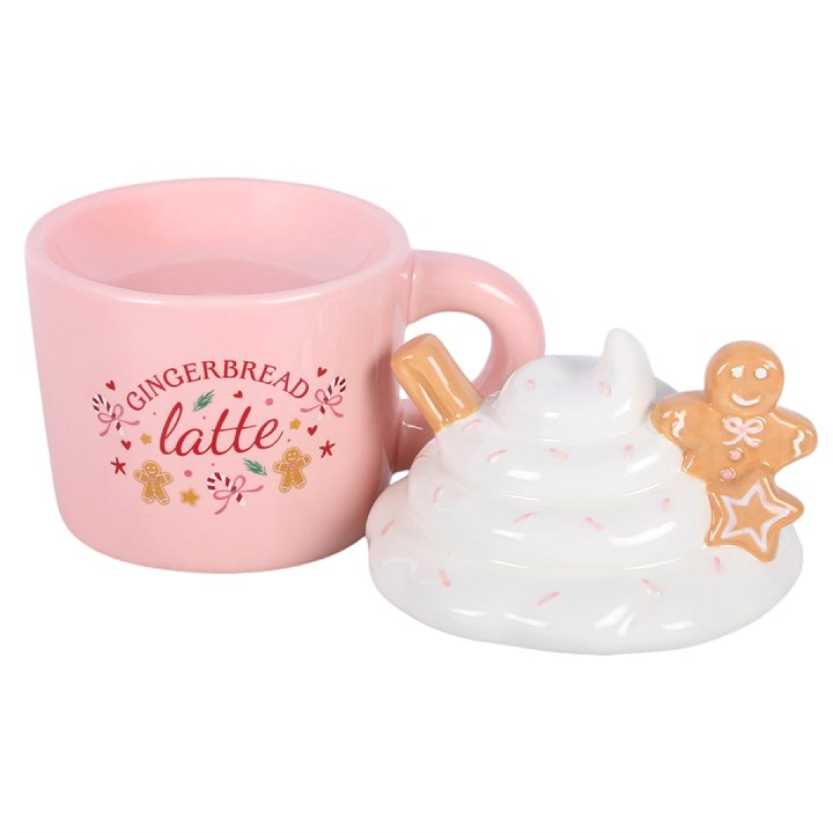 Pink Gingerbread Latte Oil Burner and Wax Warmer 🇬🇧