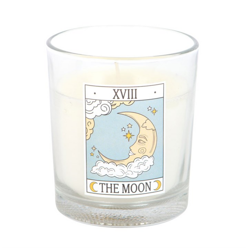 The Moon Vintage Tarot Vanilla Candle 🇬🇧