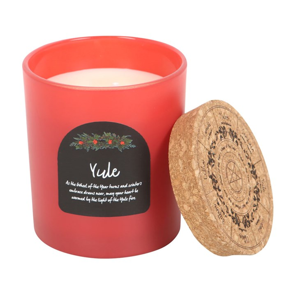 Yule Wintergreen Wheel of the Year Candle 🇬🇧