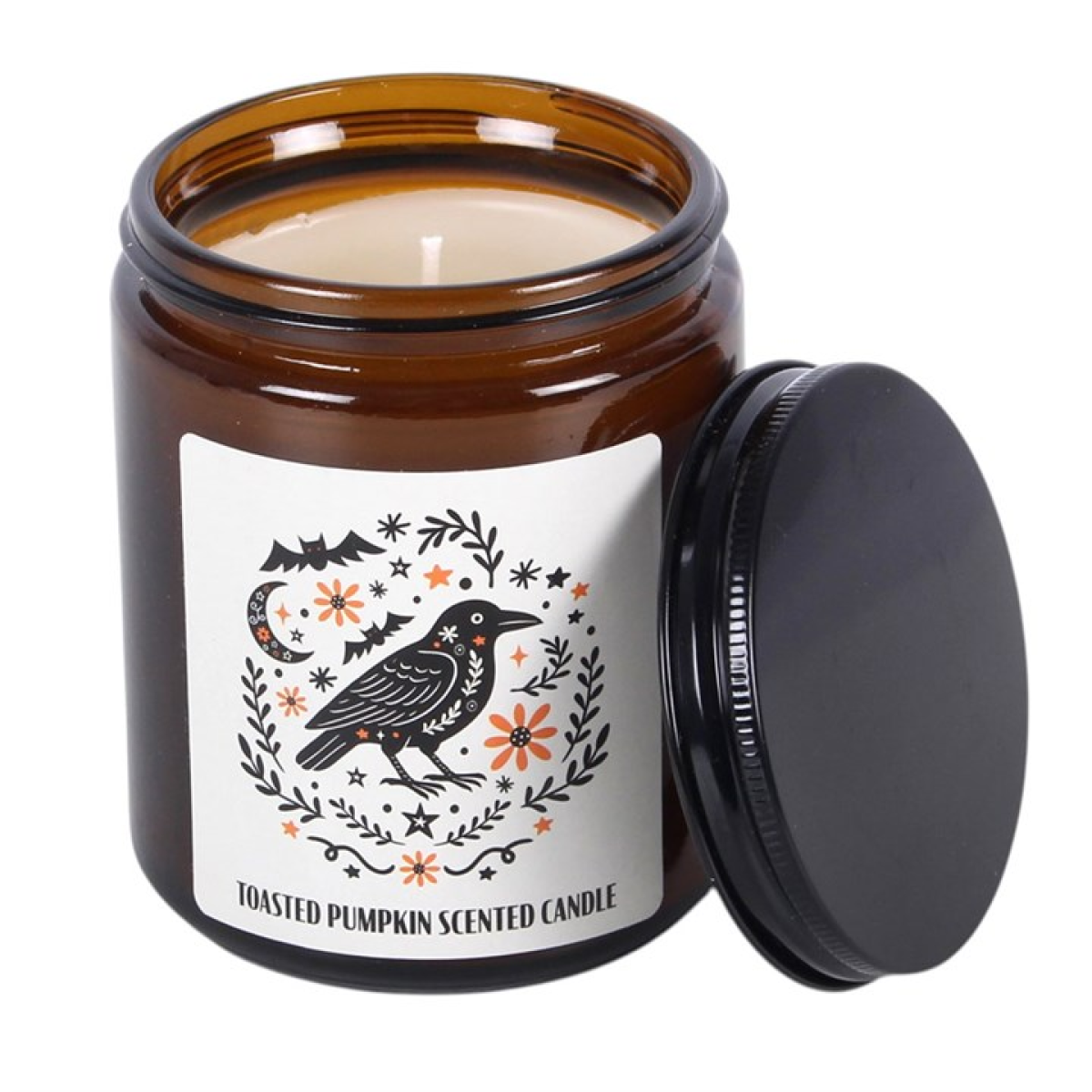 Frightful Folk Raven Toasted Pumpkin Scented Candle 🇬🇧