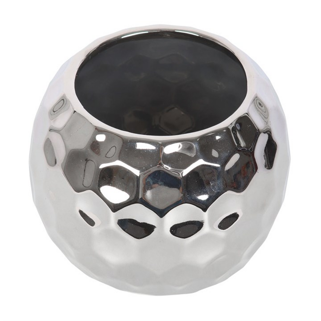 Silver Disco Ball Vase 🇬🇧