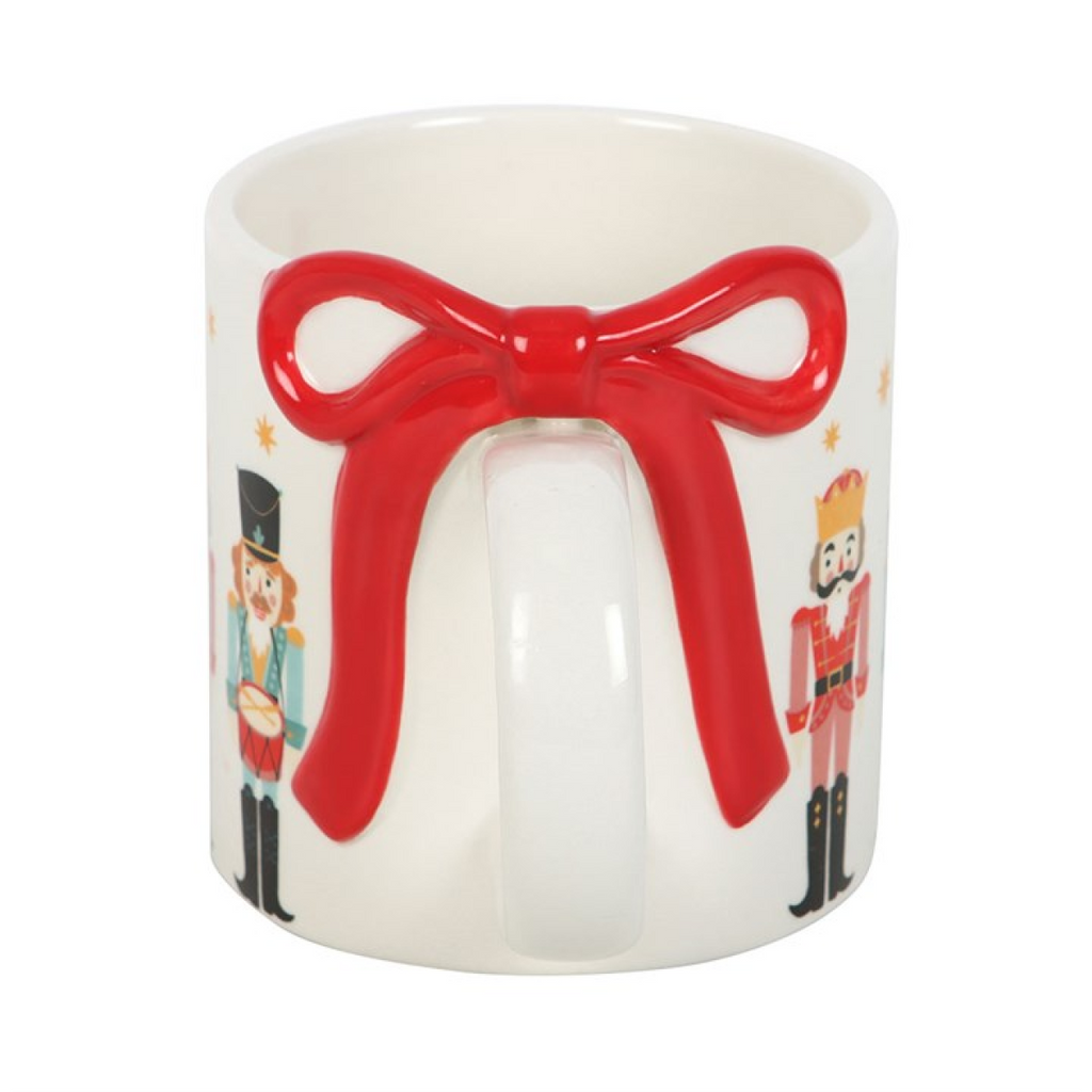 Nutcracker Print Mug with Bow 🇬🇧