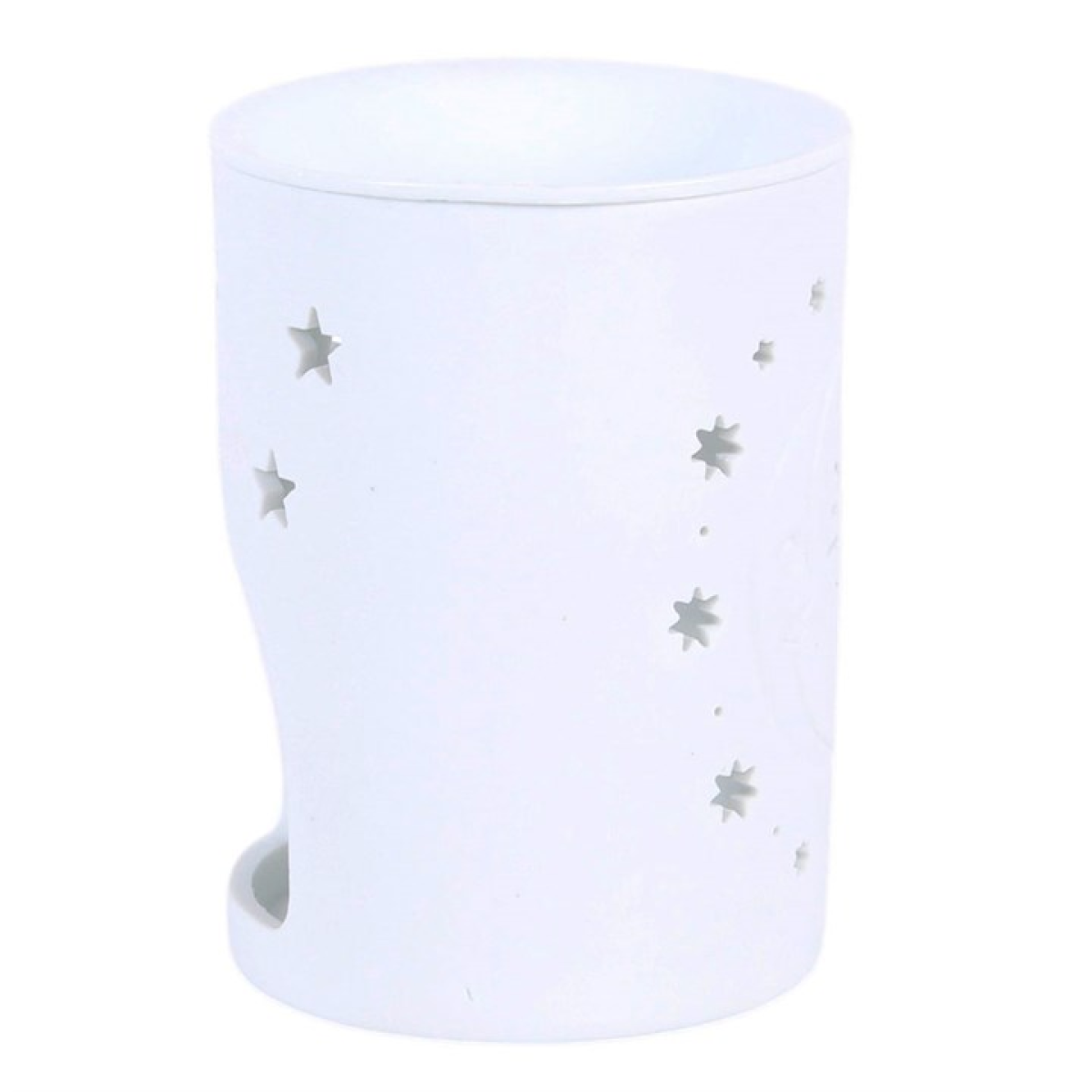 White Sun and Moon Cut Out Oil Burner and Wax Warmer 🇬🇧
