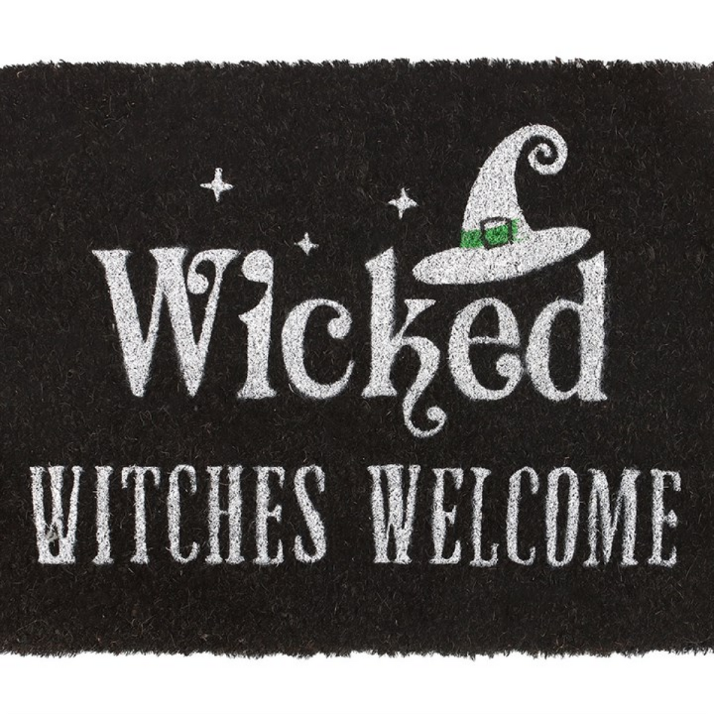 Black Wicked Witches Welcome Doormat 🇬🇧