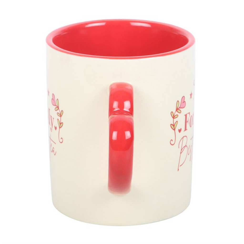 For My Best-Tea Mug with Heart Handle 🇬🇧