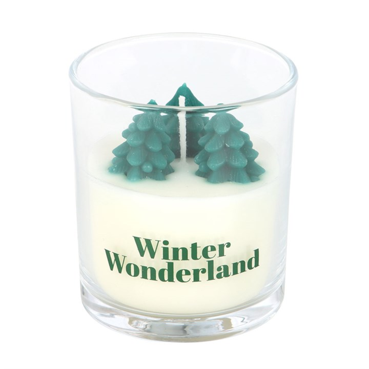 Winter Wonderland Candle with Tree Scene 🇬🇧