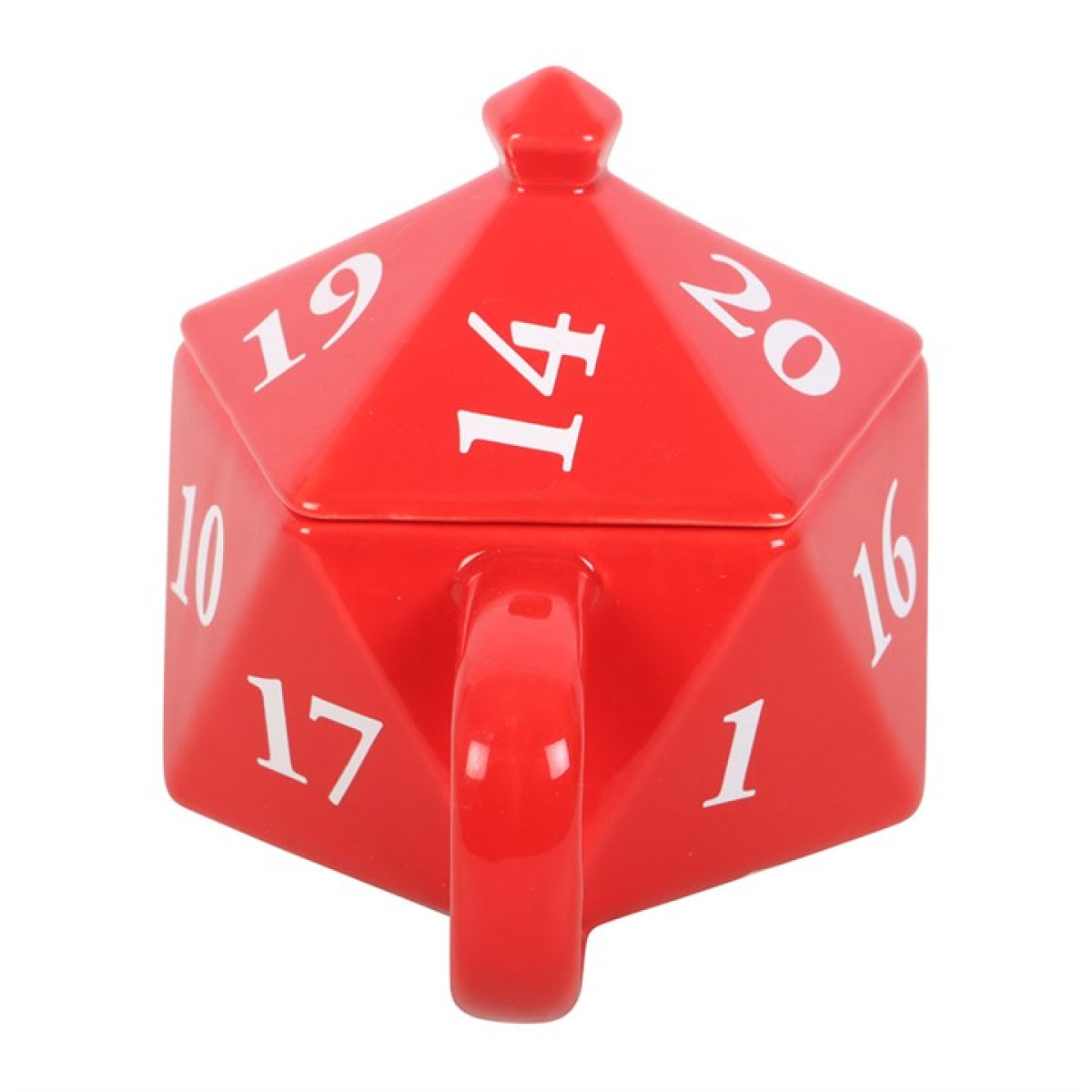 D20 Gaming Dice Shaped Mug 🇬🇧