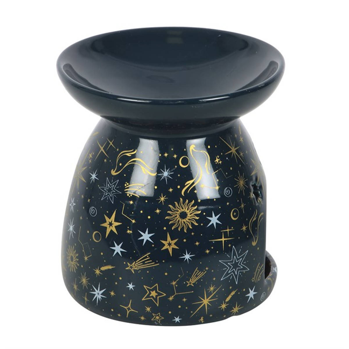 Blue Starry Night Oil Burner and Wax Warmer 🇬🇧