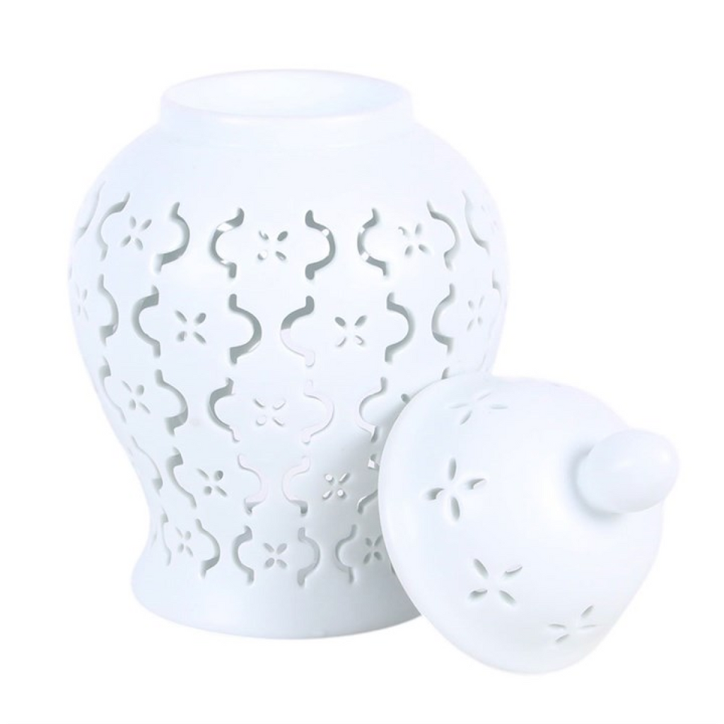 Moroccan Lantern Cut Out Oil Burner and Wax Warmer