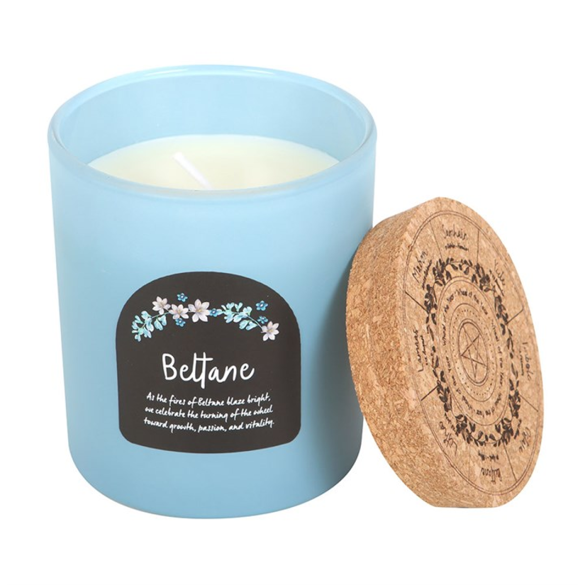 Beltane Orange Blossom Wheel of the Year Candle 🇬🇧