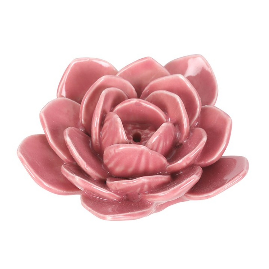 Pink Water Lily Incense Stick Holder 🇬🇧