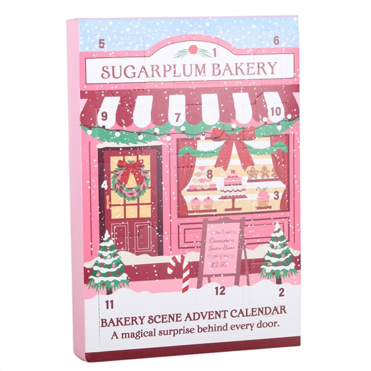 12-Day Sugarplum Bakery Scene Advent Calendar 🇬🇧