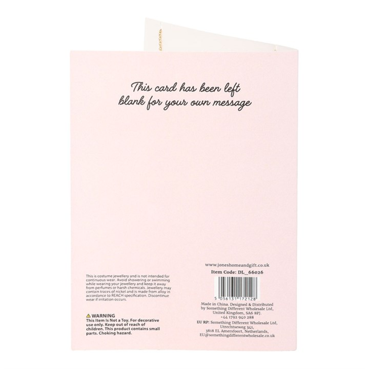 Love Letter Locket Necklace on Greeting Card 🇬🇧