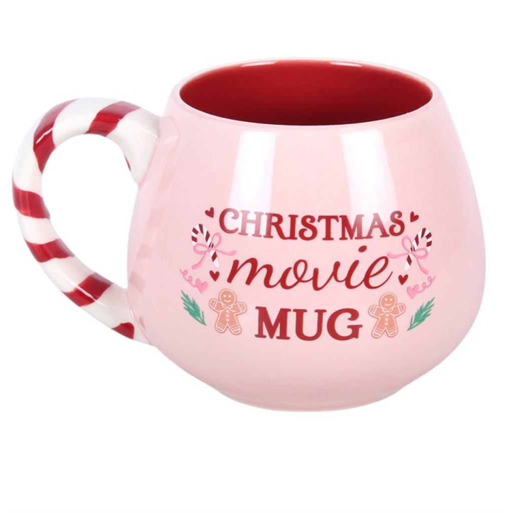 Pink Christmas Movie Mug 🇬🇧