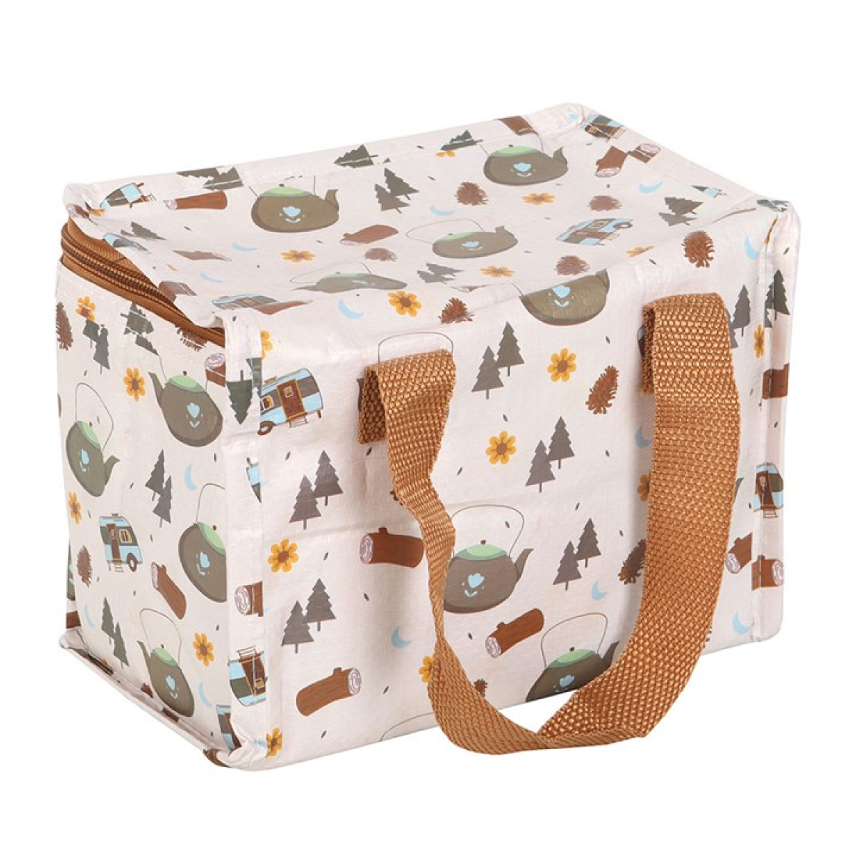 Home on the Road Camping Print Lunch Bag 🇬🇧