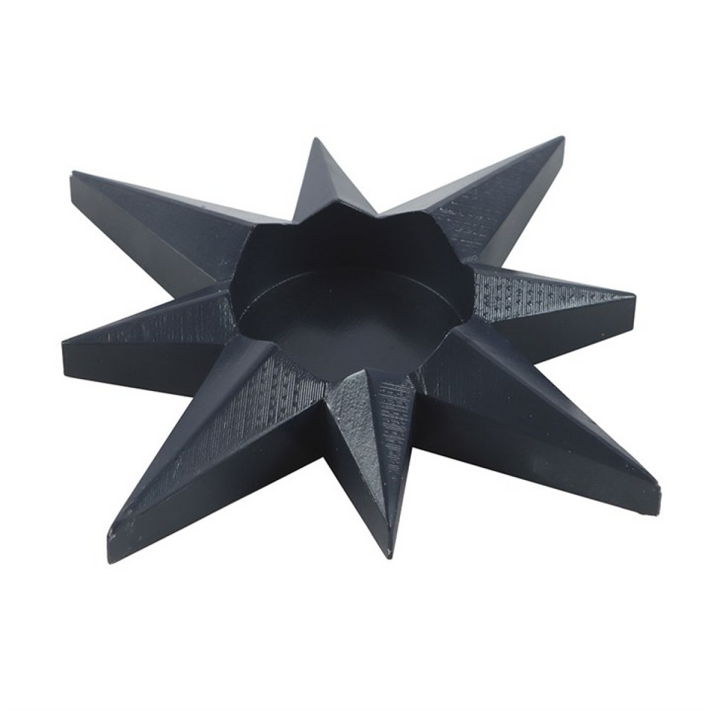 Navy Star Tealight Candle Holder 🇬🇧