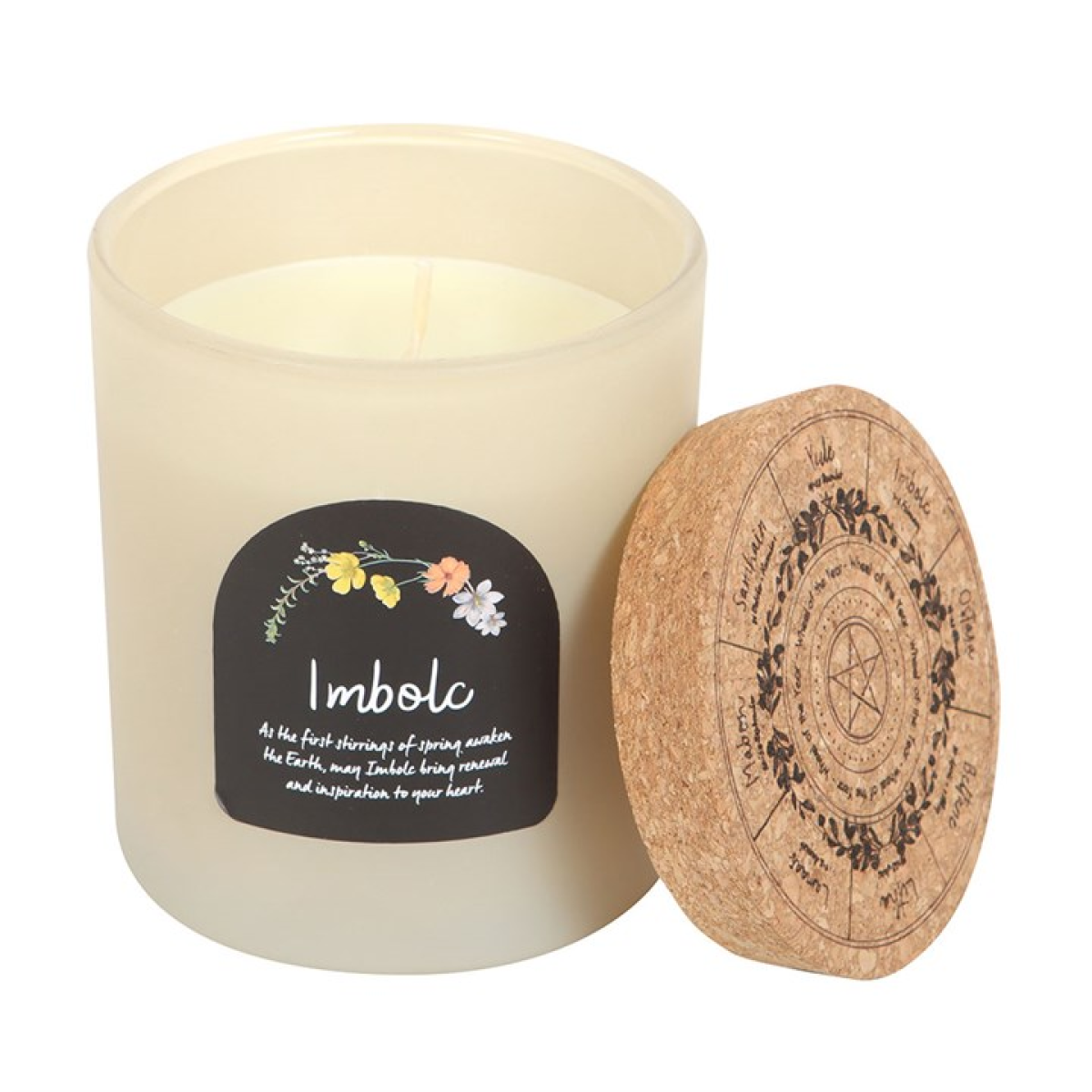 Imbolc Spiced Vanilla Wheel of the Year Candle 🇬🇧
