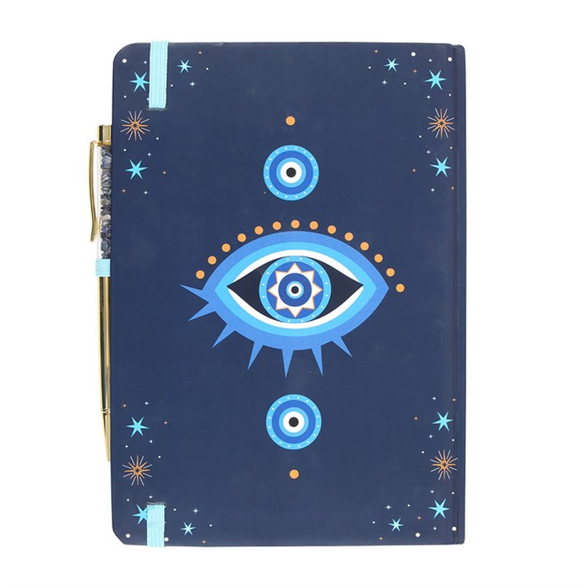All Seeing Eye A5 Notebook with Crystal Chip Pen 🇬🇧