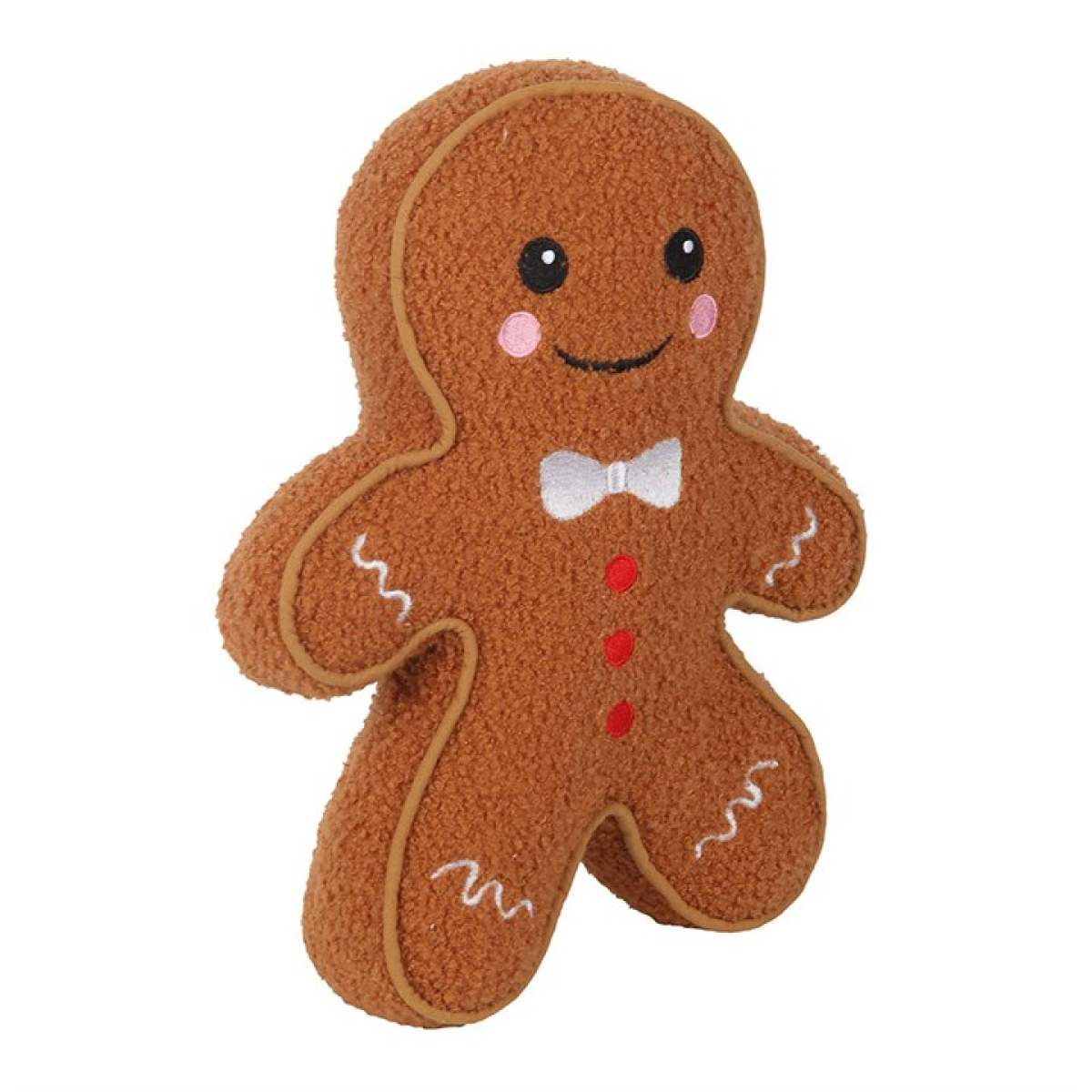 Gingerbread Man Boucle Cushion 🇬🇧
