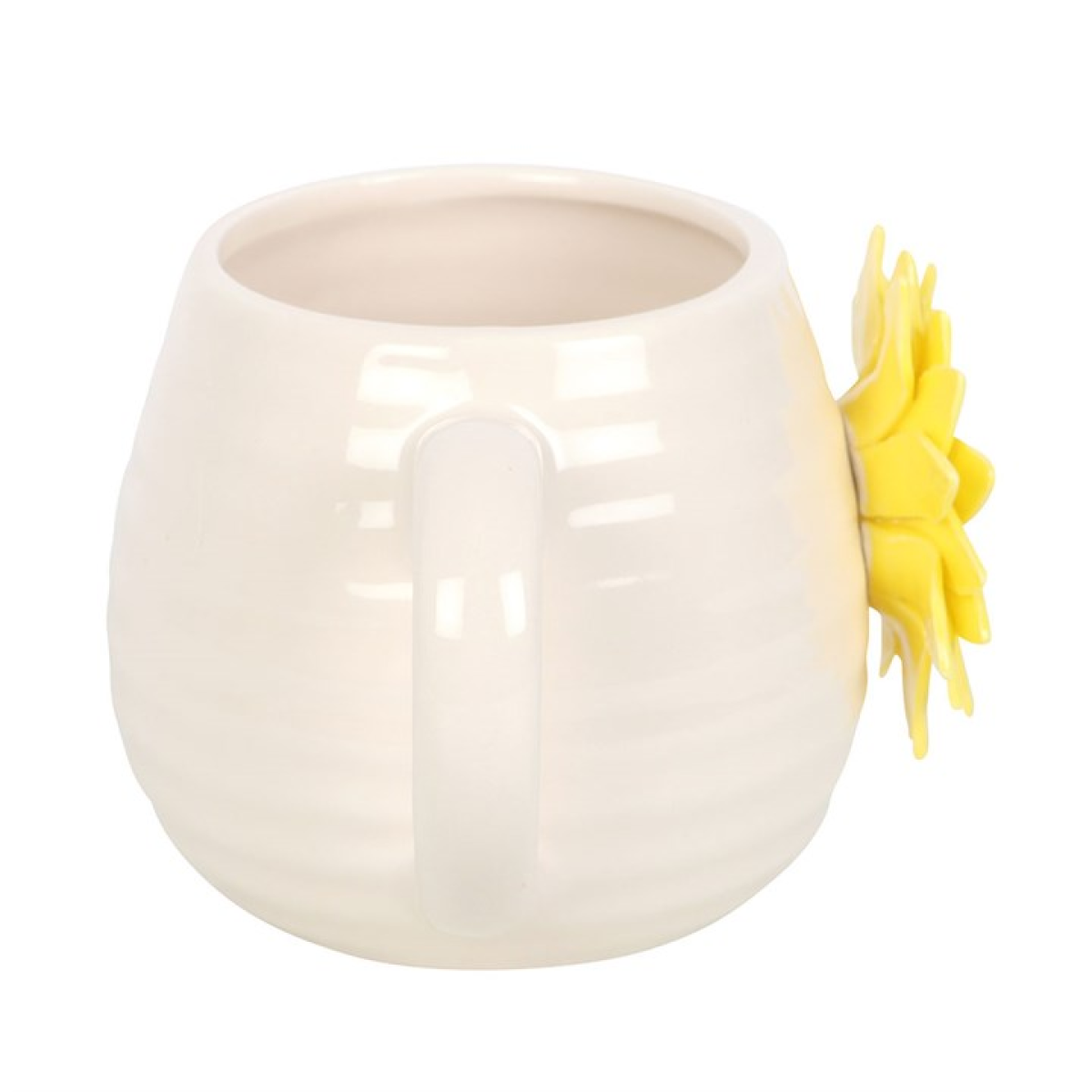 Hello Sunshine Rounded Mug with 3D Sunflower 🇬🇧