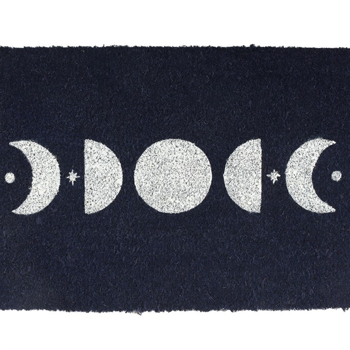 Dark Blue Moon Phase Doormat 🇬🇧