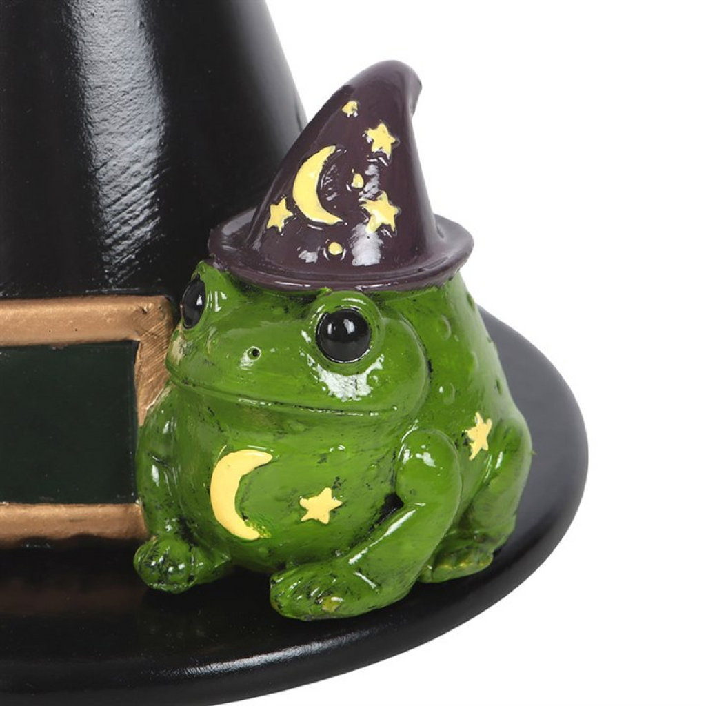 Magic Toad and Witch Hat Incense Cone Holder 🇬🇧