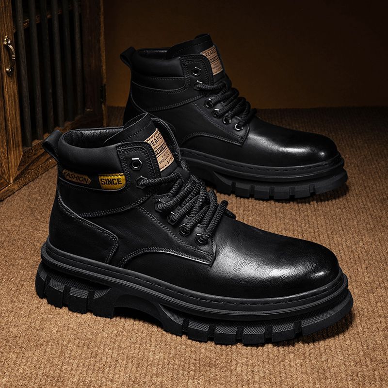 Martin Boots Men Trendy High Top British Working Wear 🇨🇳