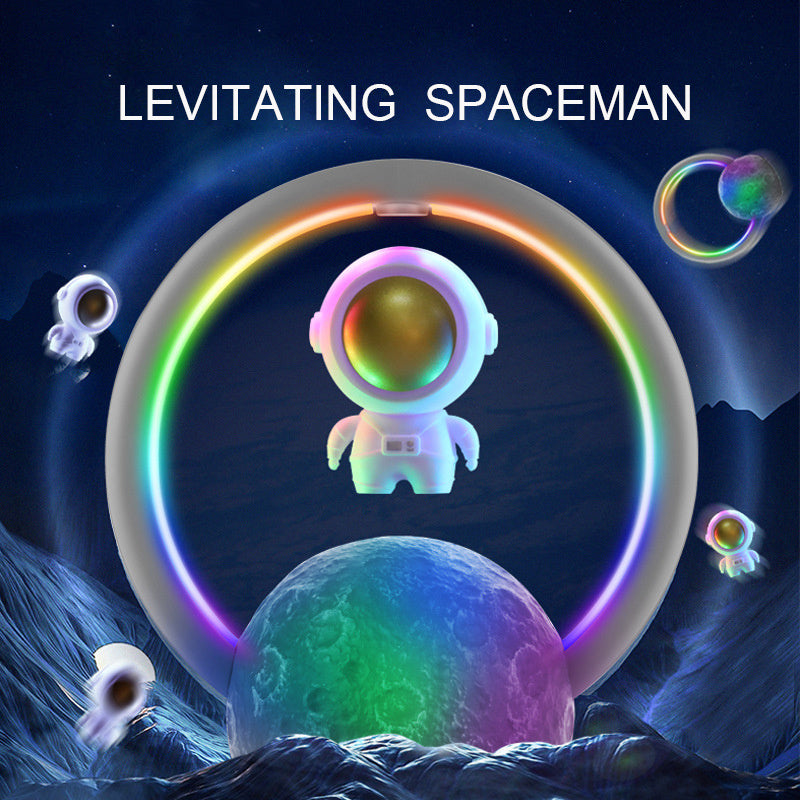Creative Suspension Astronaut Magnetic Levitation Bluetooth Speaker Wireless Subwoofer Home Decoration 🇨🇳