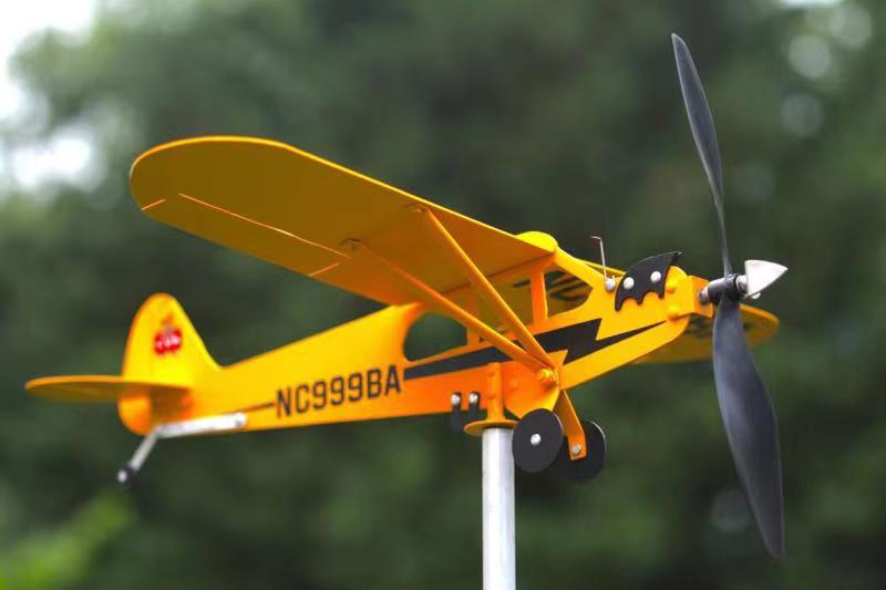 Outdoor Garden Decoration Airplane Weather Vane 🇨🇳