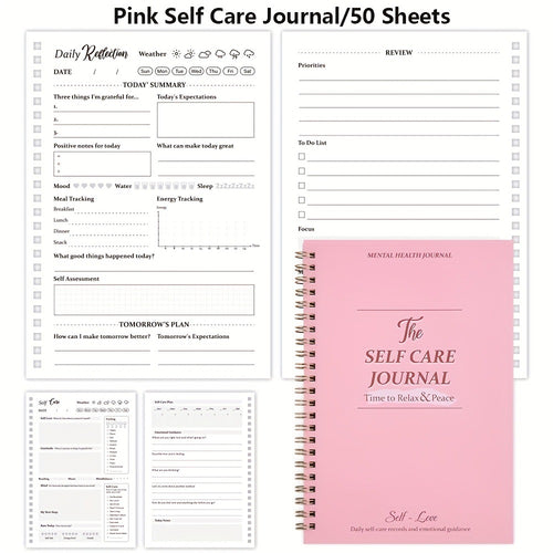 100 Page Self Care And Emotional Well Being Journal 🇨🇳
