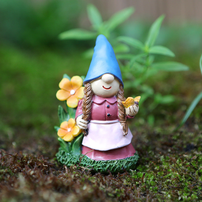 Garden Garden Elf Flowerpot Plug-in 🇨🇳