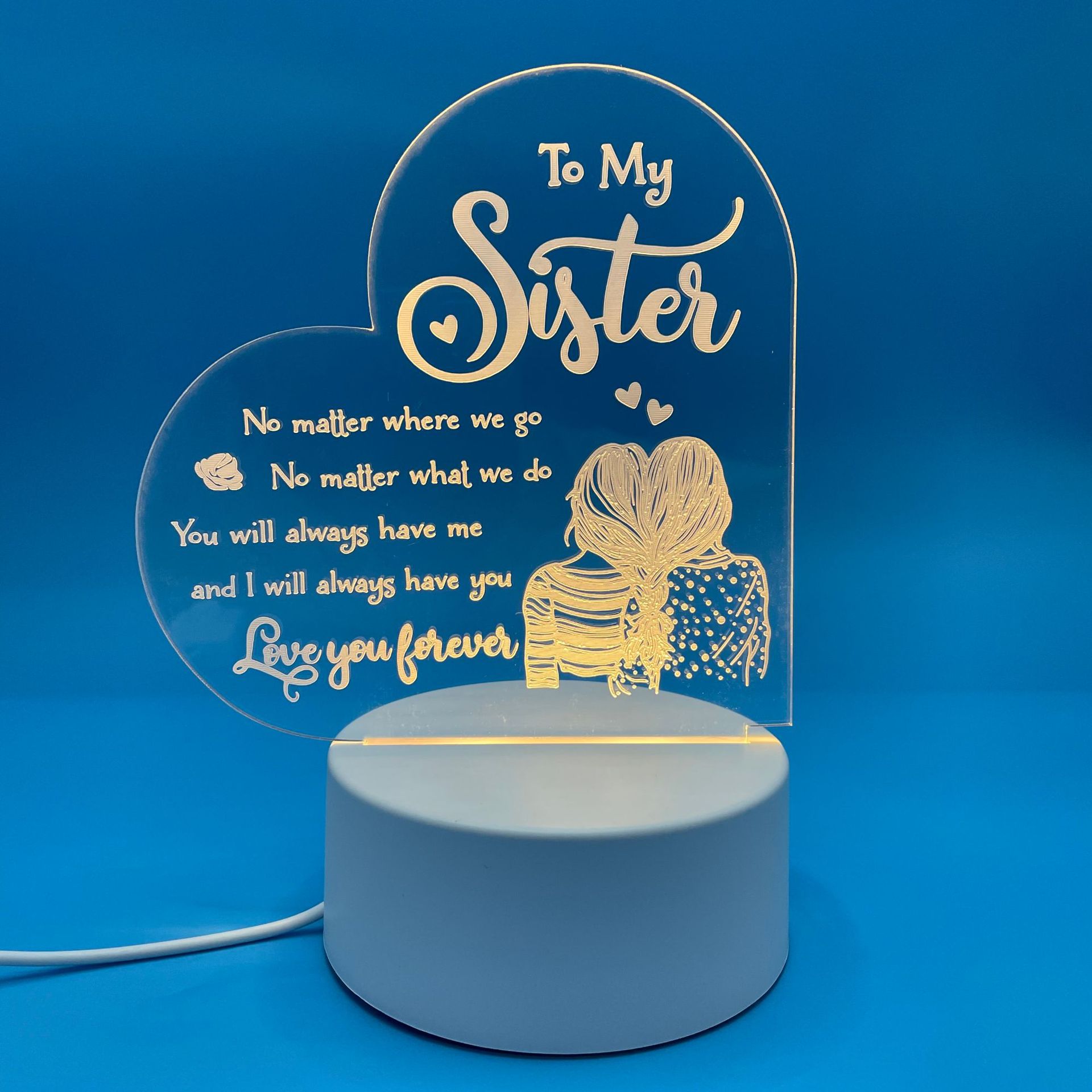 Usb Bedroom Bedside Atmosphere Small Night Lamp 🇨🇳