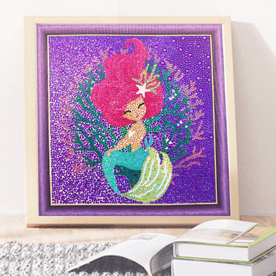 30cm 5D Diamond Painting Kit Stickers DIY Art Craft Kid Gift 🇨🇳