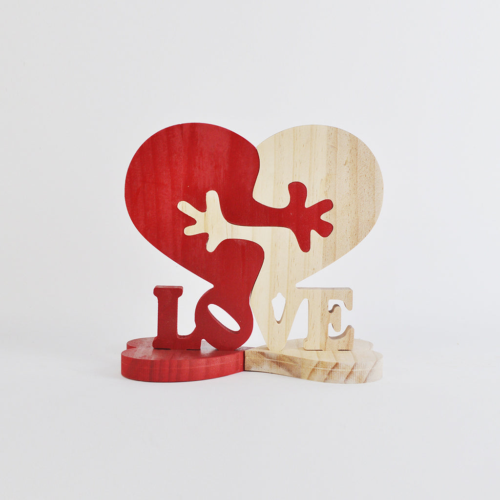 Heart-shaped Wooden Decoration Gift 🇨🇳