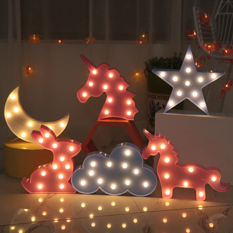 LED Giraffe Shaped Light String Decoration Wall Hanging 🇨🇳