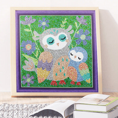 30cm 5D Diamond Painting Kit Stickers DIY Art Craft Kid Gift 🇨🇳