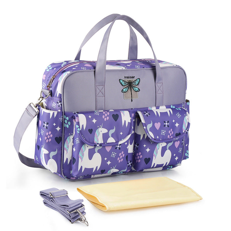 Crossbody portable mother and baby bag 🇨🇳