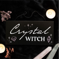 Crystal Witch Hanging Sign 🇬🇧
